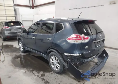 2016 Nissan Rogue Sv from USA, damaged, VIN KNMAT2MTXGP651388